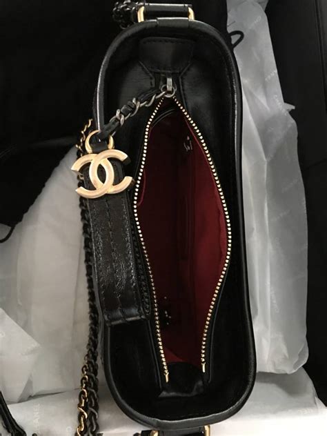 chanel gabrielle bag inside